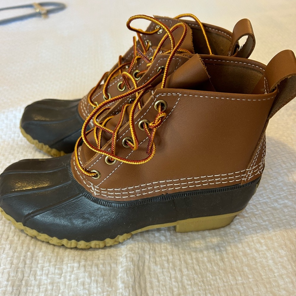 brand new LL BEAN duck boots
